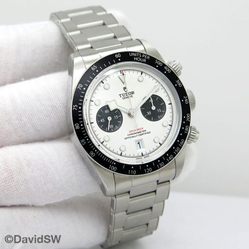 Tudor 79360N Black Bay Chronograph with White Dial