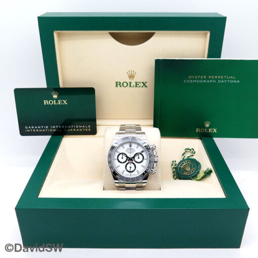 Rolex 126500LN Cosmograph Daytona with White Dial (New Model) - Image 2