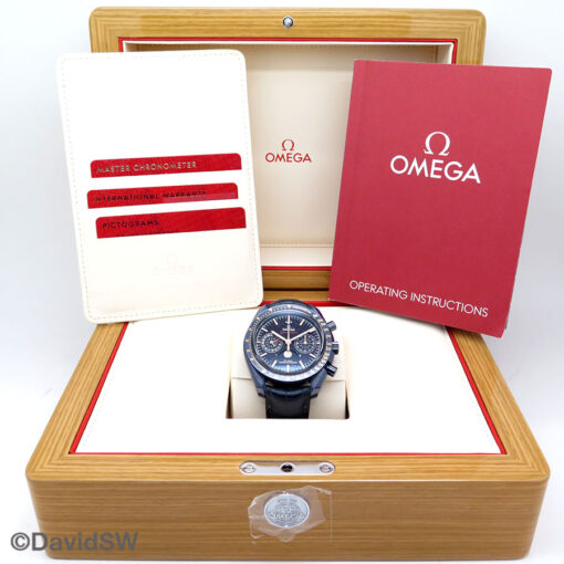 Omega Speedmaster Moonphase "Blue Side of the Moon" with Aventurine Dial - Image 2