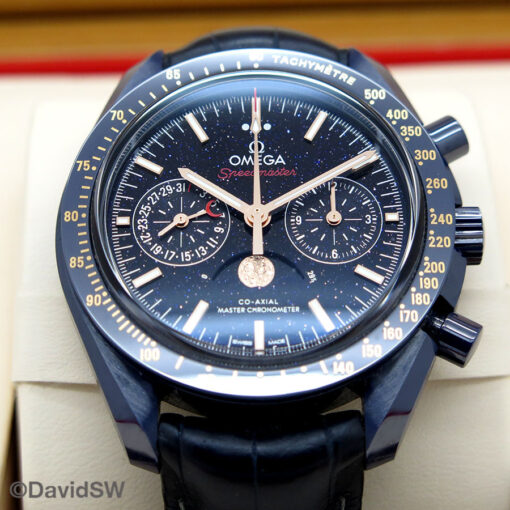 Omega Speedmaster Moonphase "Blue Side of the Moon" with Aventurine Dial - Image 3