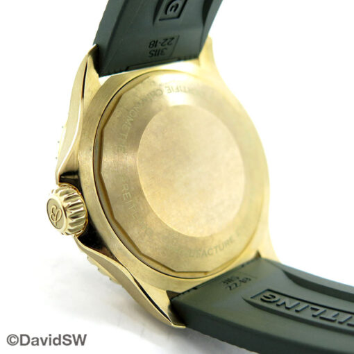 Breitling N17375 Superocean Automatic 42mm Bronze with Green Dial - Image 4