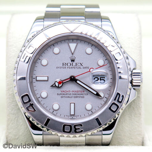 Rolex 16622 Yachtmaster with Platinum Dial - Image 3