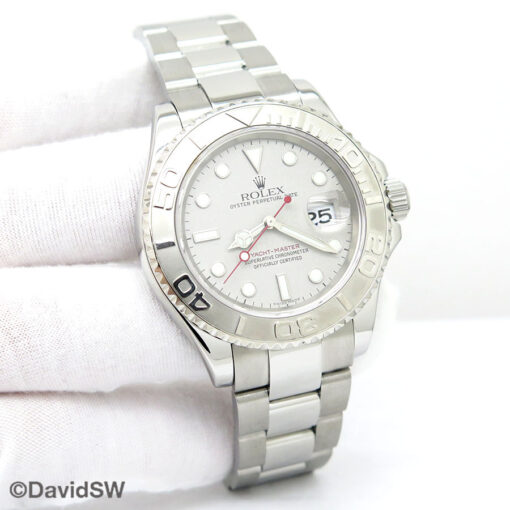 Rolex 16622 Yachtmaster with Platinum Dial