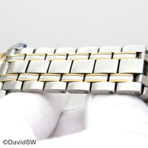 Omega Seamaster Diver 300m Chronograph 18K/SS with Blue Dial on Bracelet - Image 9