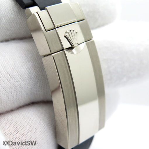 Rolex 126519LN Cosmograph Daytona 18K White Gold with Black Dial on Oysterflex (New Model) - Image 7