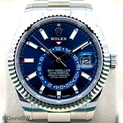 Rolex 336934 Skydweller with Blue Dial on Oyster (New 2023 Model) - Image 3
