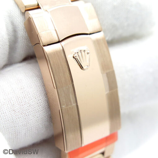 Rolex 336935 Skydweller 18K Rose Gold with Blue-Green Dial (New Model) - Image 7