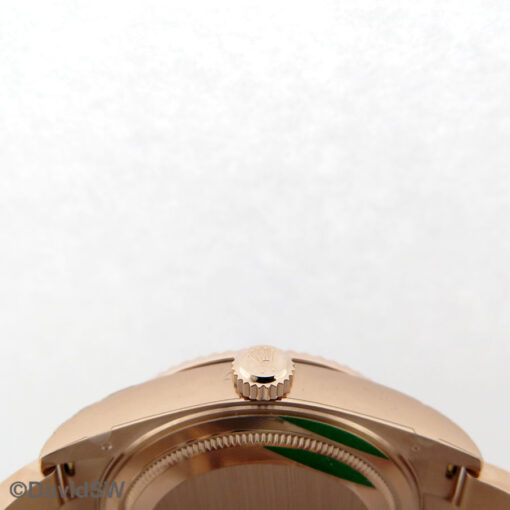 Rolex 336935 Skydweller 18K Rose Gold with Blue-Green Dial (New Model) - Image 4