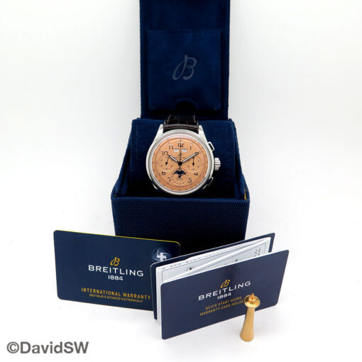 Alternative view of Breitling AB2510 Premier B25 Datora 42mm Annual Calendar Chronograph