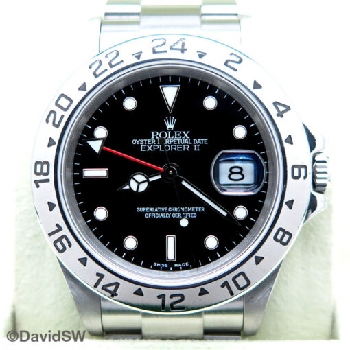 Rolex 16570 Explorer II with Black Dial - Image 3