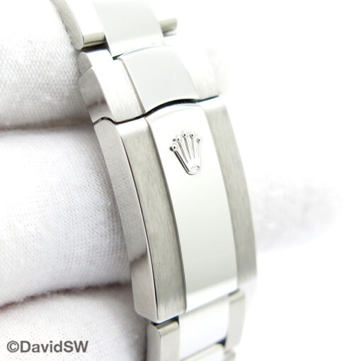 Rolex 126234 Datejust with Olive Green Palm Motif Diamond Dial on Oyster - Image 7