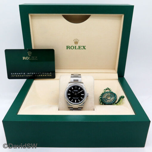 Rolex 277200 Oyster Perpetual 31 with Black Dial - Image 2