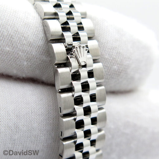 Rolex 279174 Datejust with Dark Grey Stick Dial on Jubilee - Image 7