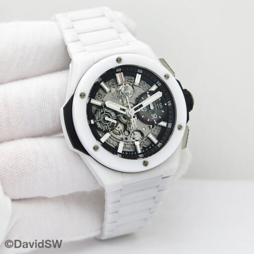 Hublot Big Bang Integrated White Ceramic Chronograph 42mm
