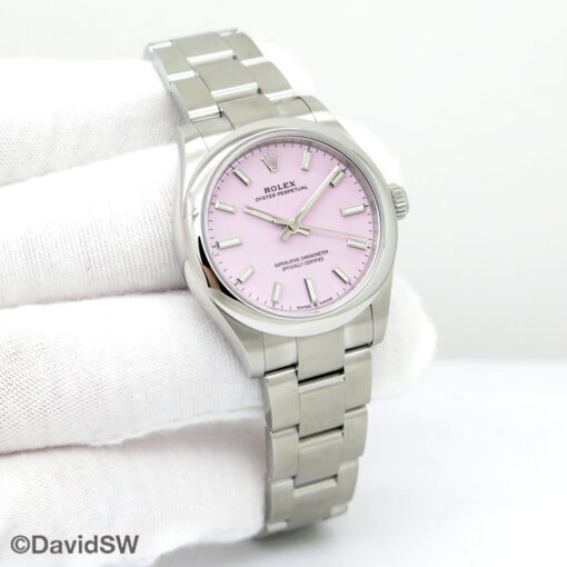 Rolex 277200 Oyster Perpetual 31 with Pink Dial