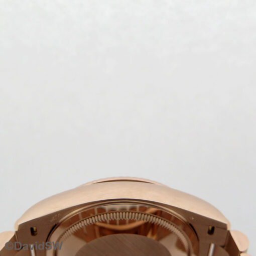 Rolex 128235 Day Date 18K Rose Gold with White Roman Dial - Image 5
