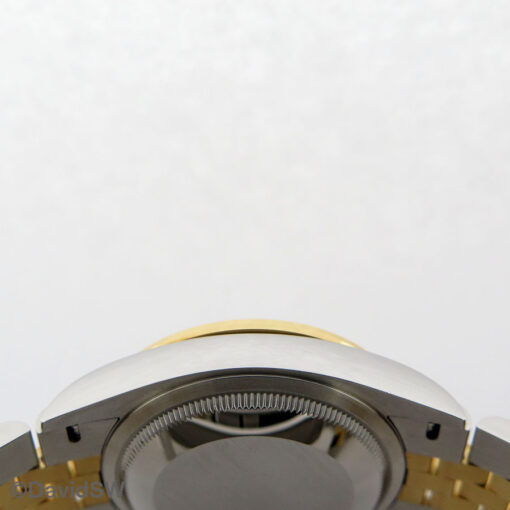 Rolex 126283RBR Datejust 18K/SS with Champagne Diamond Dial and Diamond Bezel on Jubilee - Image 5