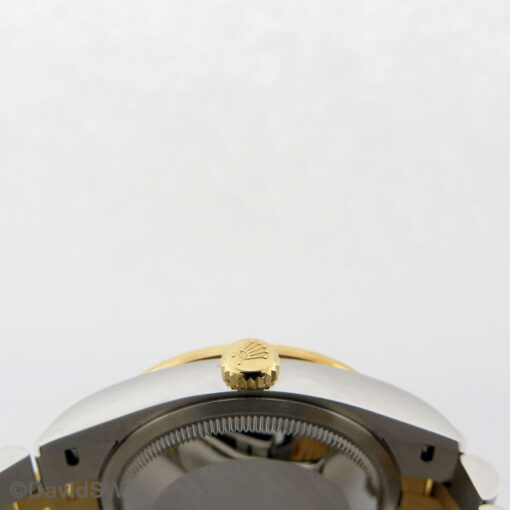 Rolex 126283RBR Datejust 18K/SS with Champagne Diamond Dial and Diamond Bezel on Jubilee - Image 4