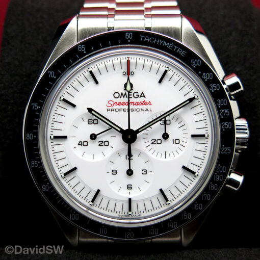 Omega Speedmaster Professional Moonwatch “Sapphire Sandwich” with White Dial (New Model) - Image 3