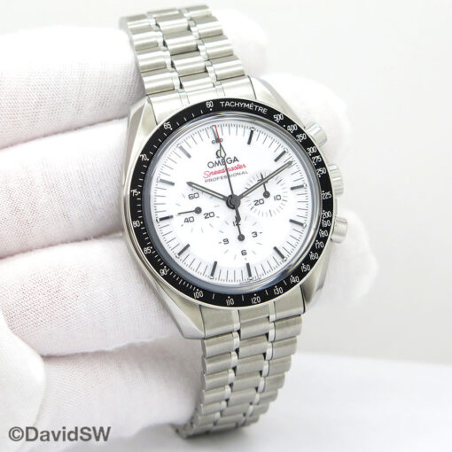 Omega Speedmaster Professional Moonwatch “Sapphire Sandwich” with White Dial (New Model)