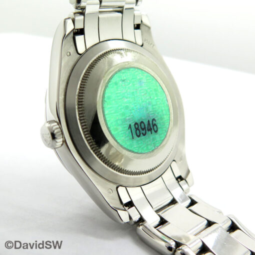 Rolex 18946 Day Date Masterpiece Platinum with Meteorite Diamond Dial and Diamond Bezel - Image 5