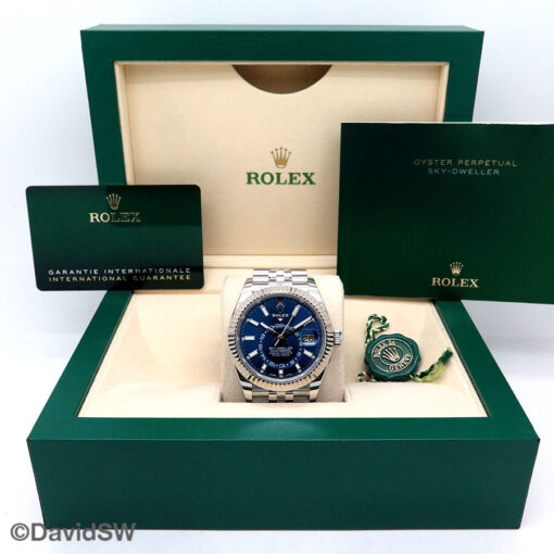 Rolex 326934 Skydweller with Blue Dial on Jubilee - Image 2