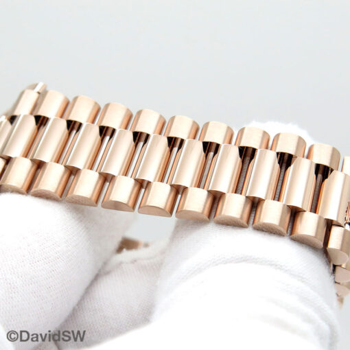 Rolex 228235 Day Date 40 18K Rose Gold with Olive Green Dial - Image 8