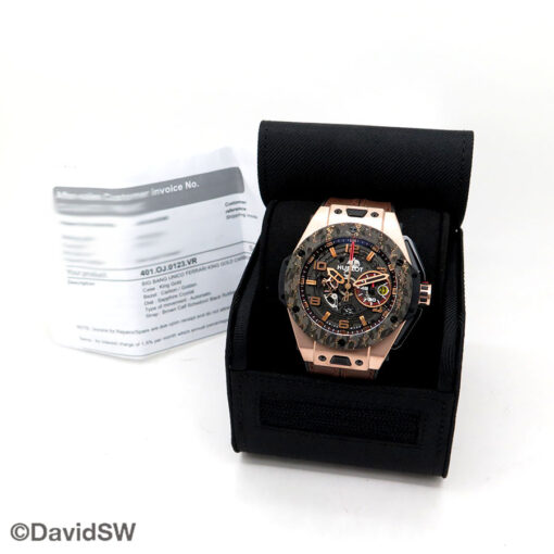 Alternative view of Hublot Big Bang Unico Ferrari King Gold Limited Edition