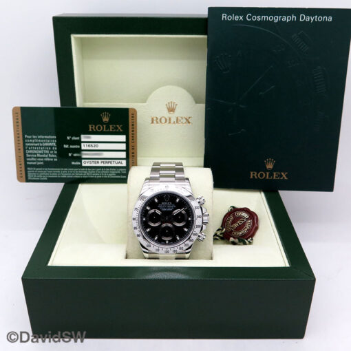 Rolex 116520 Cosmograph Daytona with Black Dial - Image 2