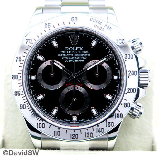 Rolex 116520 Cosmograph Daytona with Black Dial - Image 3