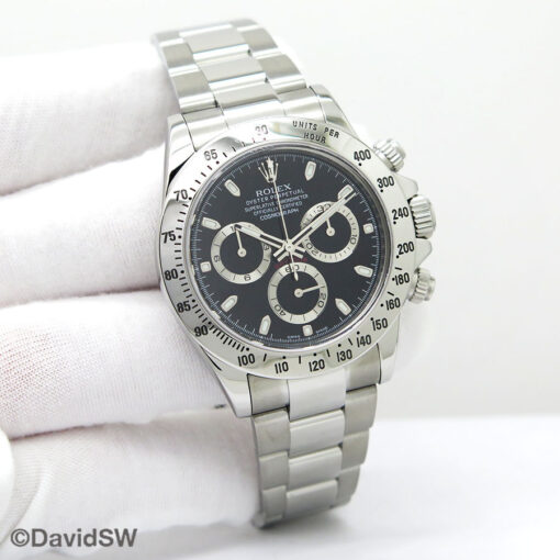Rolex 116520 Cosmograph Daytona with Black Dial