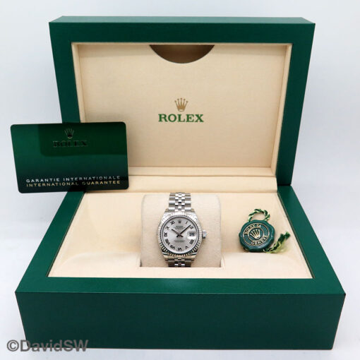 Rolex 279174 Datejust with Silver Roman Dial on Jubilee - Image 2
