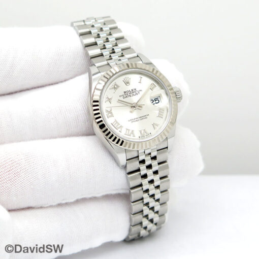 Rolex 279174 Datejust with Silver Roman Dial on Jubilee