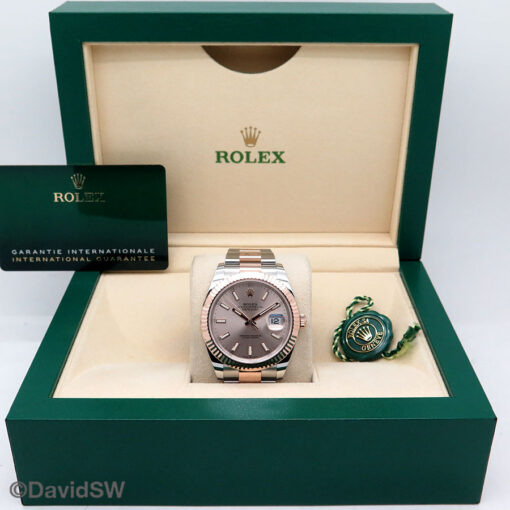 Rolex 126331 Datejust 41 18K/SS with Sundust Stick Dial on Oyster - Image 2