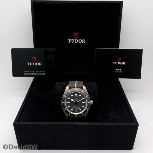 Tudor 79010SG Black Bay Fifty-Eight Sterling Silver 925 with Taupe Dial on NATO - Image 2