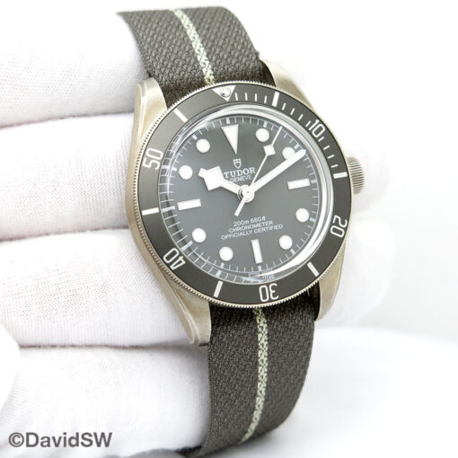 Tudor 79010SG Black Bay Fifty-Eight Sterling Silver 925 with Taupe Dial on NATO