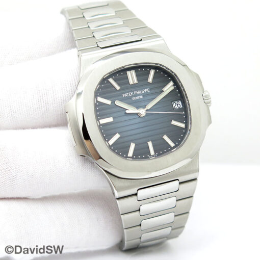 Patek Philippe 5711/1A Nautilus with Blue Dial and New Movement