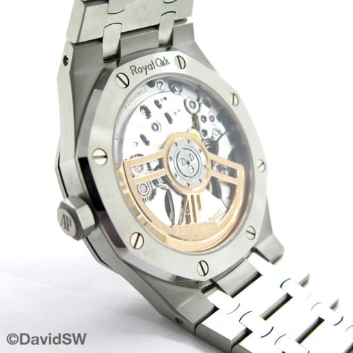 Audemars Piguet 15510ST Royal Oak with Blue Dial - Image 4