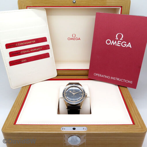 Omega Seamaster 300 Co‑Axial Master Chronometer Bronze Gold 41mm - Image 2