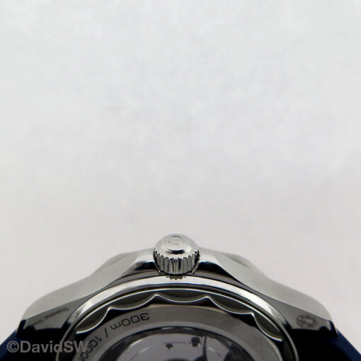 Omega Seamaster Diver 300m with Blue Dial on Strap - Image 5