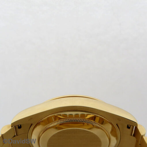 Rolex 218238 Day Date II 18K Yellow Gold with Champagne Roman Dial - Image 5