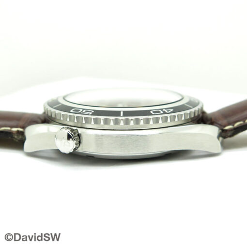 Omega 2900.50.37 Seamaster Planet Ocean 600m XL with Black Dial on Leather - Image 6