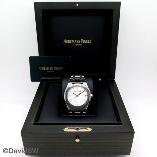Audemars Piguet 15510ST Royal Oak with Silver Dial - Image 2