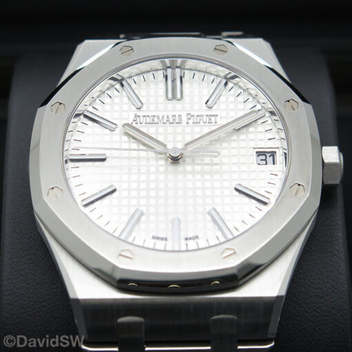 Audemars Piguet 15510ST Royal Oak with Silver Dial - Image 3