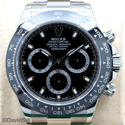 Rolex 116500LN Cosmograph Daytona with Black Dial - Image 3