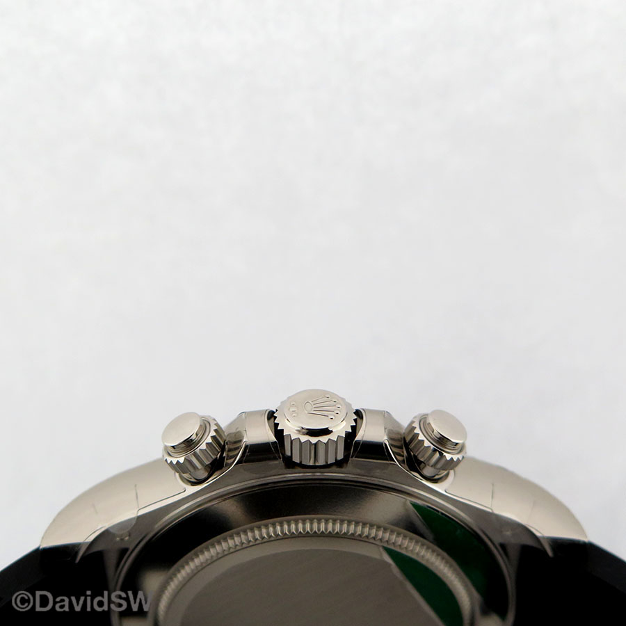 Rolex 116519LN Cosmograph Daytona 18K White Gold with Black Diamond Dial - Image 4