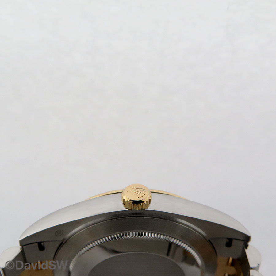 Rolex 126333 Datejust 41 18K/SS with Champagne Diamond Dial on Jubilee - Image 4