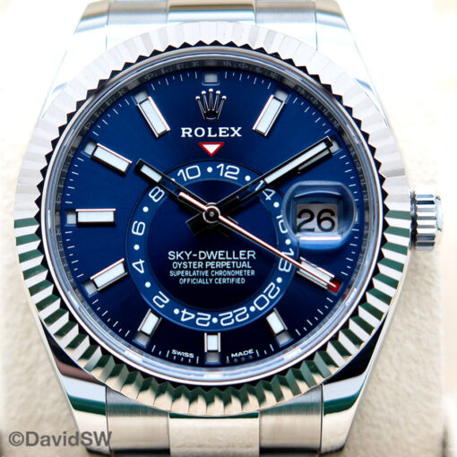 Rolex 326934 Skydweller with Blue Dial on Oyster - Image 3