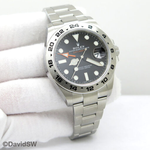 Rolex 216570 Explorer II with Black Dial