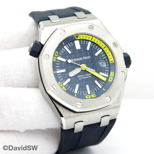 Audemars Piguet 15710ST Royal Oak Diver with Blue Dial